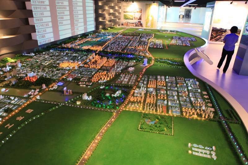 义马市规划模型